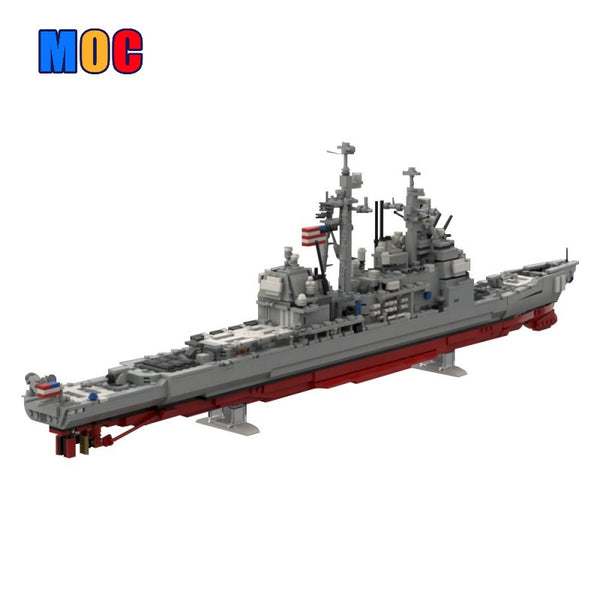 Gobricks version) 1756pcs MOC-212474 Ticonderoga - CG-72 USS Vella