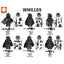 WM6169 Military Series Engineer Sniper Minifigures