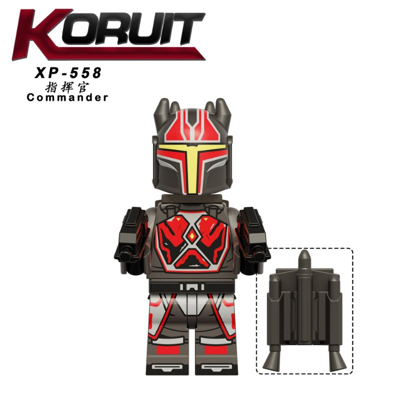 KT1074 Star Wars Series Bane Commander Minifigures – Joy Bricks
