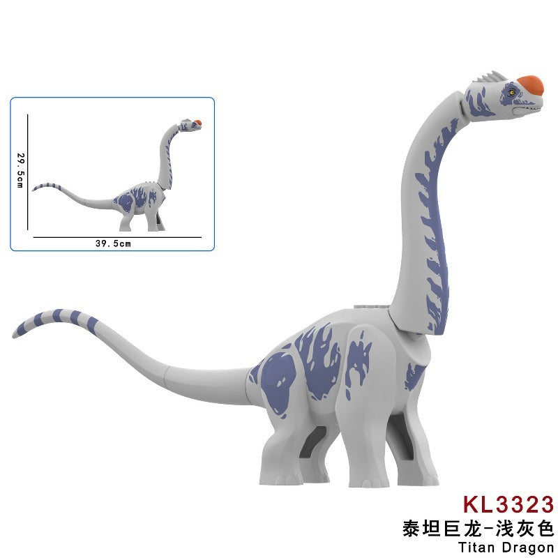 KL3319-KL3323 Titanosaurus Jurassic World Brachiosaurus Dinosaur