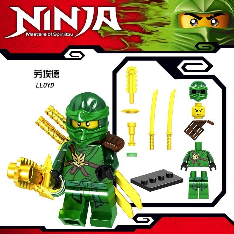 GA131-148 Ninja Series Minifigures – Joy Bricks