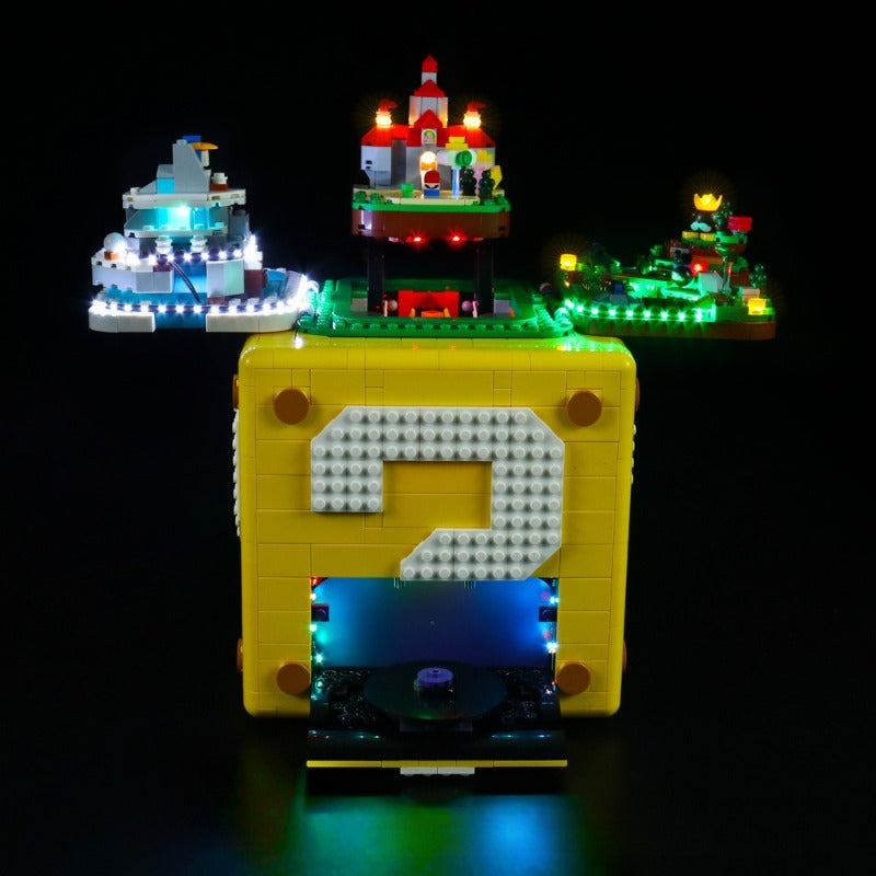 2064PCS A91911 Super Mario 64 Question Mark Block 26026 73196