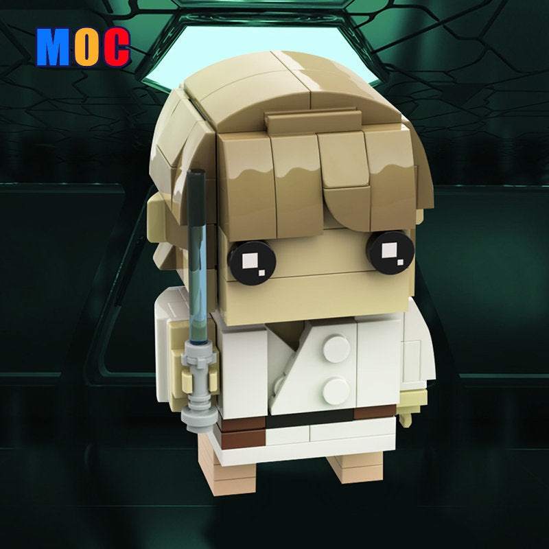 (Gobricks version) MOC-138590  Luke Skywalker getting a lightsaber