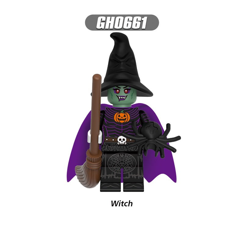 G0185 Halloween Witch Pumpkin Demon Zombie Minifigures – Joy Bricks