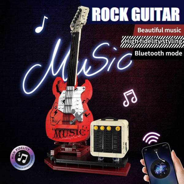 500pcs K96174 Rock Guitar Connectable to Bluetooth – Joy Bricks