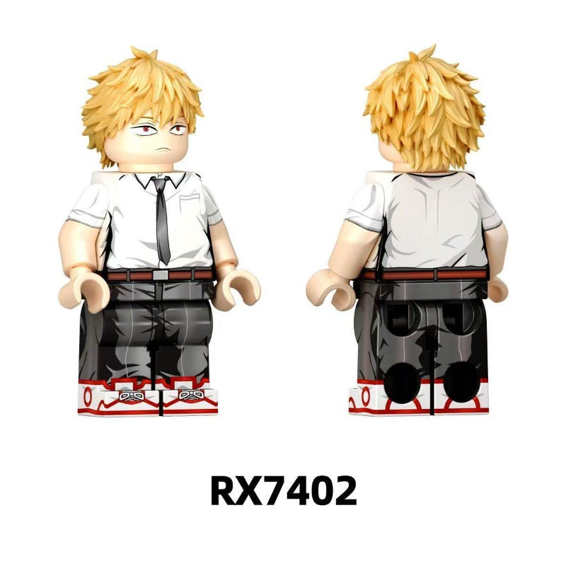 RX7401-7402 Chainsaw Man Series Minifigures – Joy Bricks