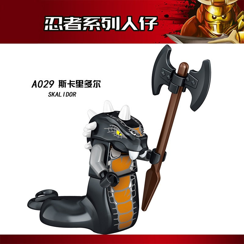 A025-032 Ninja Series Minifigures – Joy Bricks