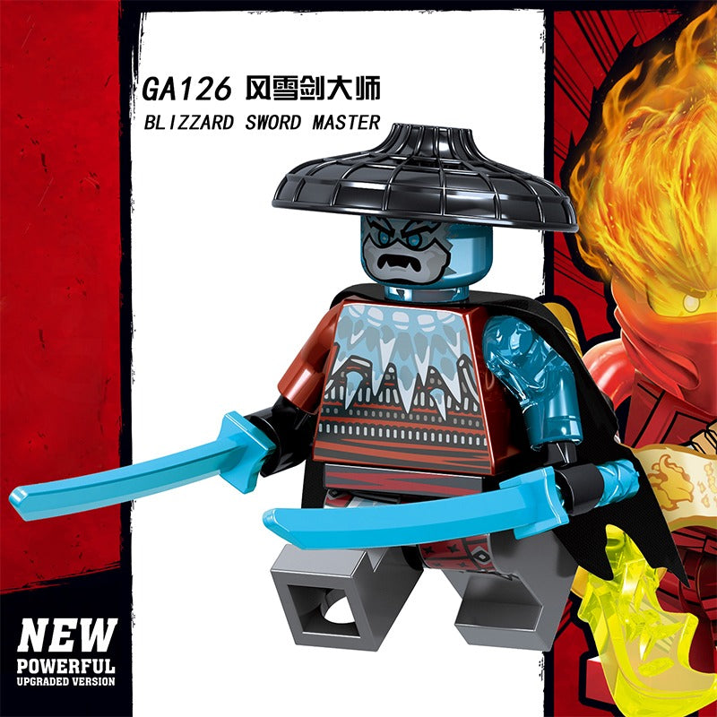 GA123-130 Phantom Series Ninja Minifigures – Joy Bricks