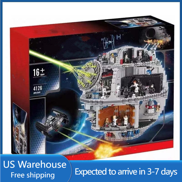 Ship from US warehouse) 4126PCS Force Waken UCS Death Star