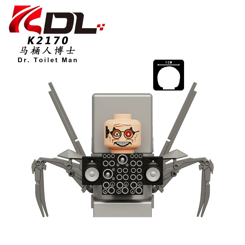 KDL823 Toilet Man Series Minifigures – Joy Bricks