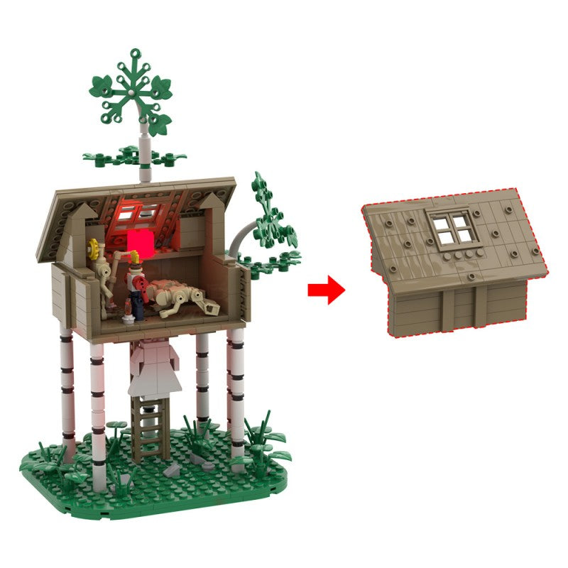 (Gobricks version) 460pcs MOC Hereditary – Treehouse