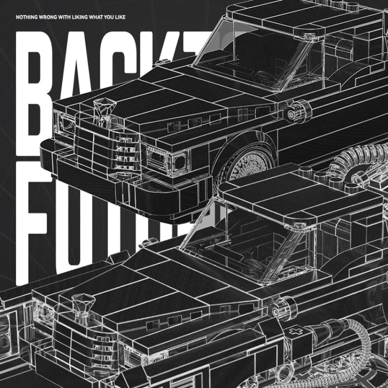 627 pcs PB8827 Back To Future Future Royal