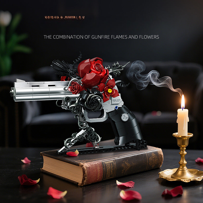 631pcs JIESTAR JJ9218 Rose Revolver