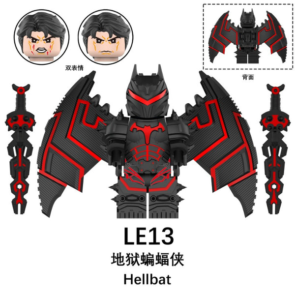 LE13-15 Hell Batman series Minifigures – Joy Bricks
