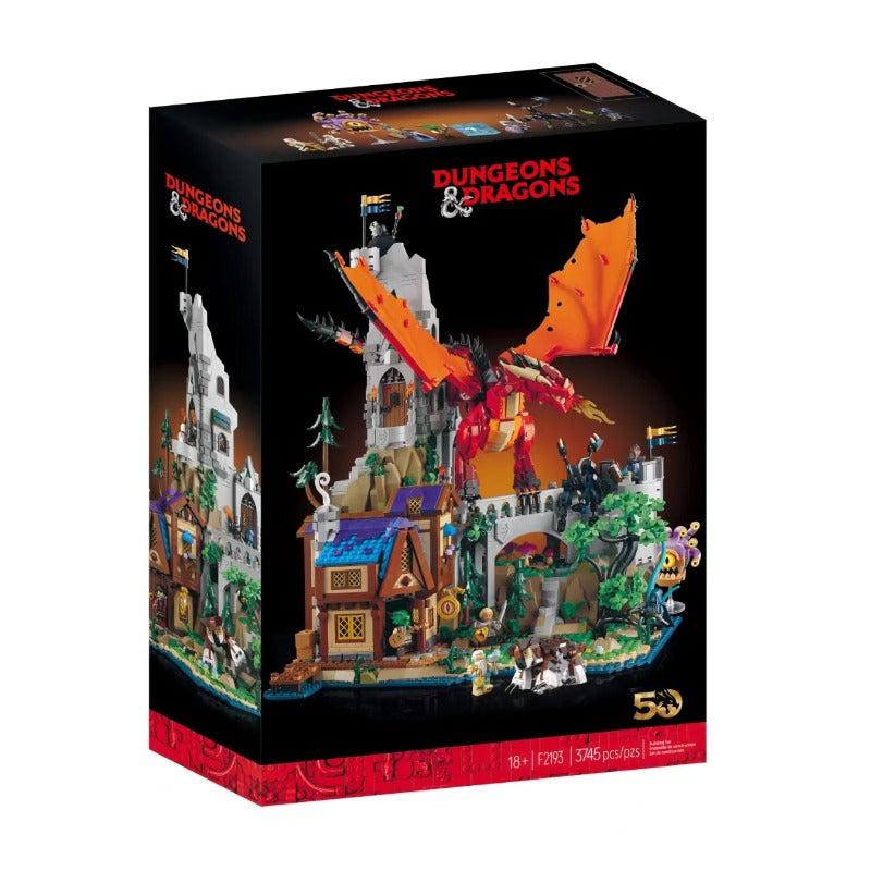 (Ship from US warehouse)3745pcs Dungeons & Dragons: Red Dragon's Tale