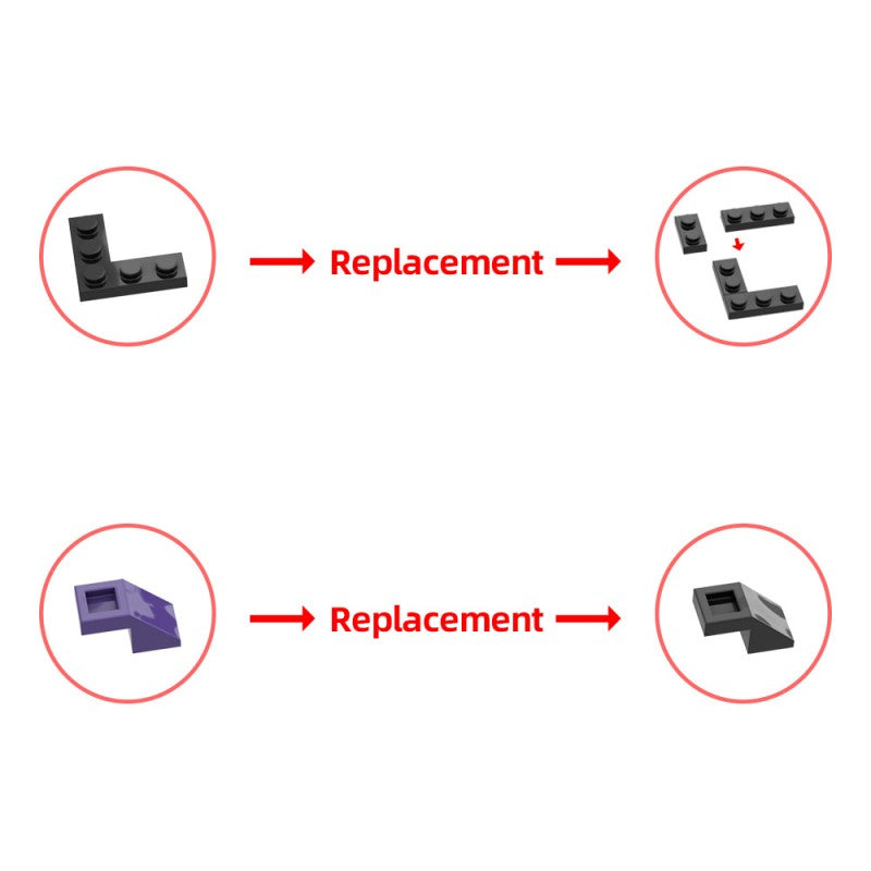 (Gobricks version) 510pcs MOC-208861 Nintendo Game Boy Advance — Indigo