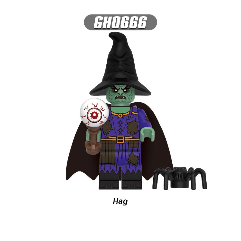 G0185 Halloween Witch Pumpkin Demon Zombie Minifigures – Joy Bricks
