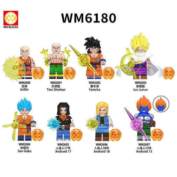 WM6180 Dragon Ball series Minifigures – Joy Bricks