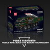 3594pcs Mouldking 20045 8x4 Box-type Missile Launcher Vehicle Dynamic version