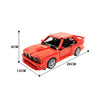 (Gobricks version) 1493PCS Classic collection car BMW BWMM M3E30 series