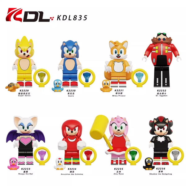 KDL835 Sonic the Hedgehog series minifigures – Joy Bricks
