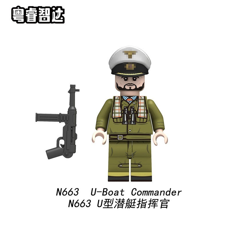 N661-666 Military Series Navy Minifigures (new, updating) – Joy Bricks