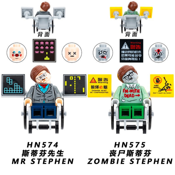 HN574 HN575 MR STEPHEN ZOMBIE STEPHEN Minifigures – Joy Bricks