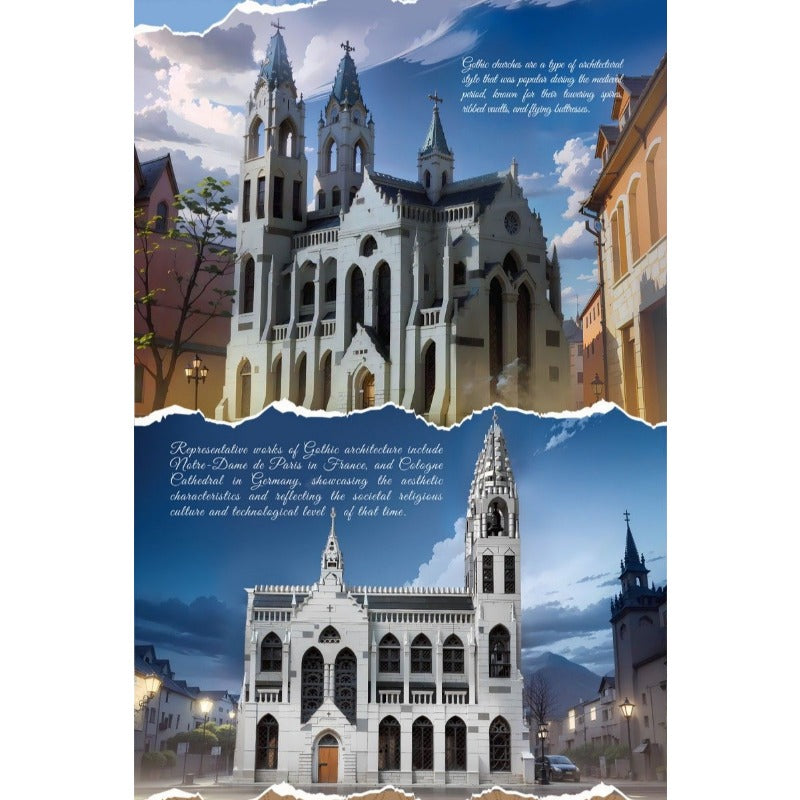 4034+PCS BK 33920 Gothic cathedral