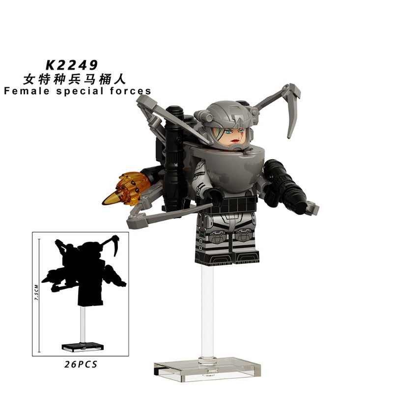 KDL838 Skibidi Toilet series Minifigures – Joy Bricks