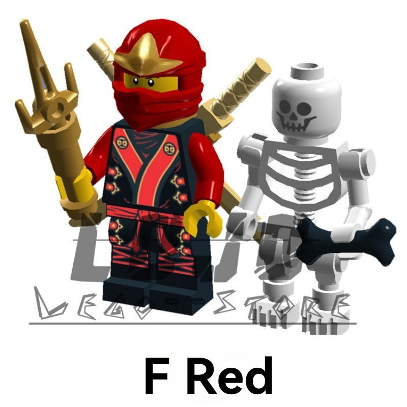 AX3001A-F Phantom Ninja Series Minifigures – Joy Bricks
