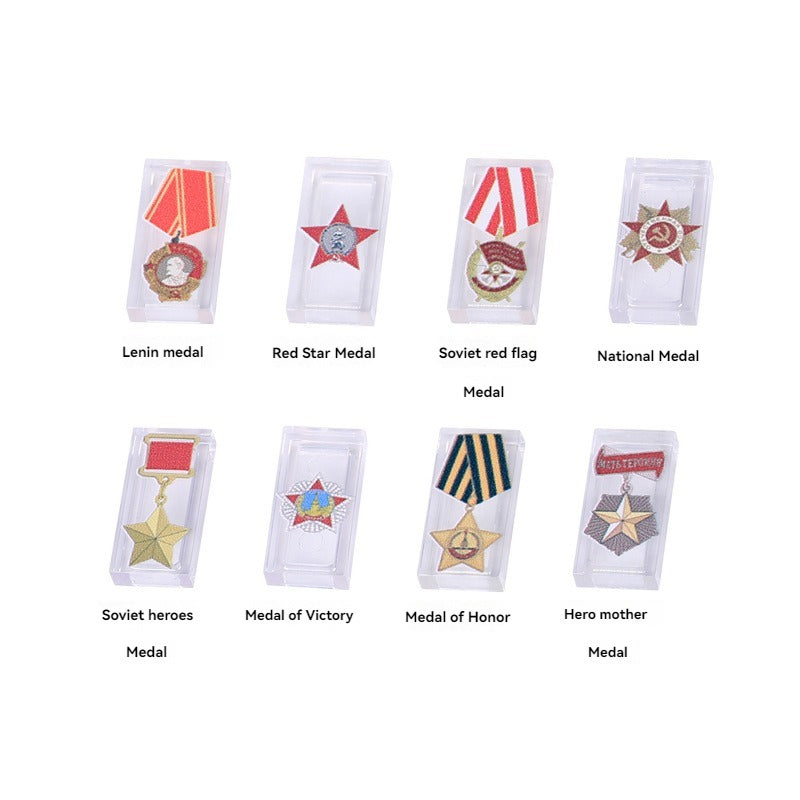 World War II American, British and Soviet Soldiers Hero Medal