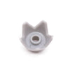 20pcs 39262 Eadgear Crown Eggshell with 5 Points and Center Stud