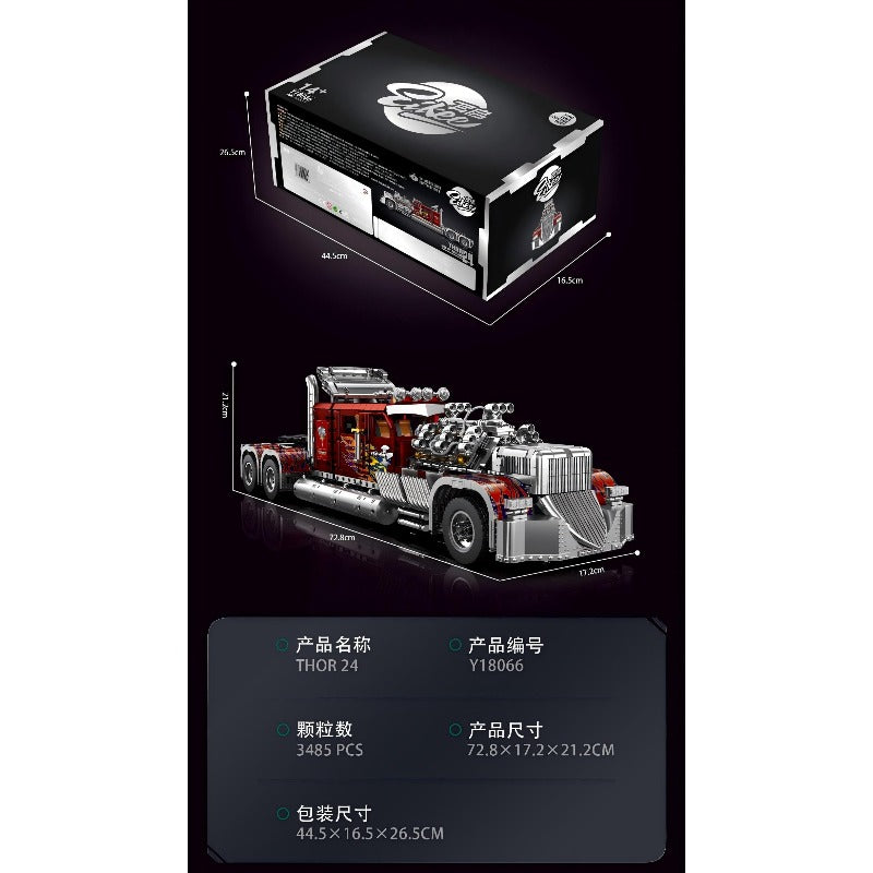 3485pcs Eikee Y18066 THOR 24 1:8