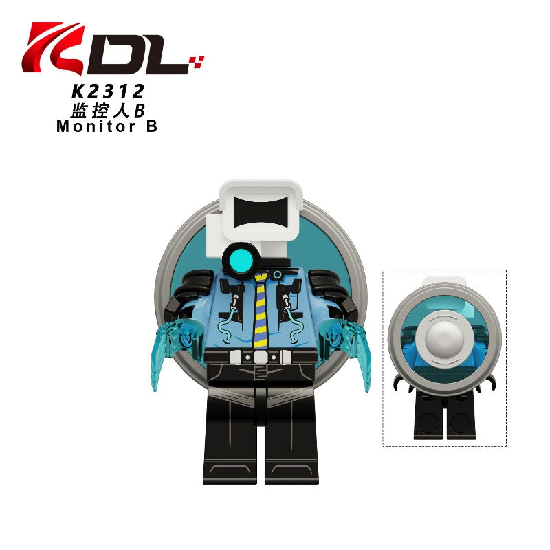 KDL848 Skibidi Toilet series Minifigures – Joy Bricks