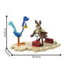 (Gobricks version) 634pcs MOC-214247 Roadrunner and Wile E Coyote