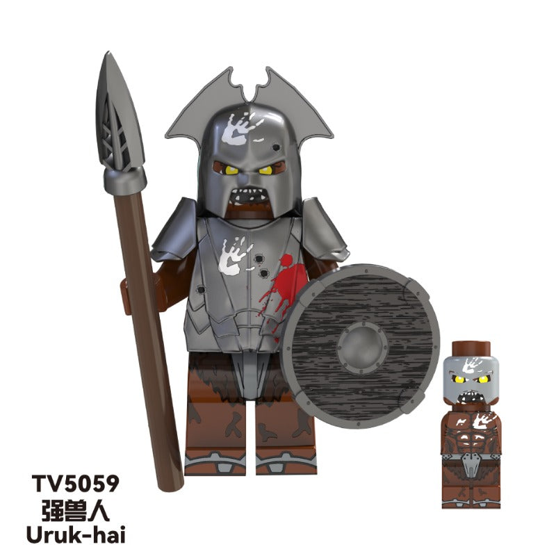 TV6408 Lord of Rings Series strong orc legion Minifigures – Joy Bricks