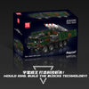 3594pcs Mouldking 20045 8x4 Box-type Missile Launcher Vehicle Dynamic version