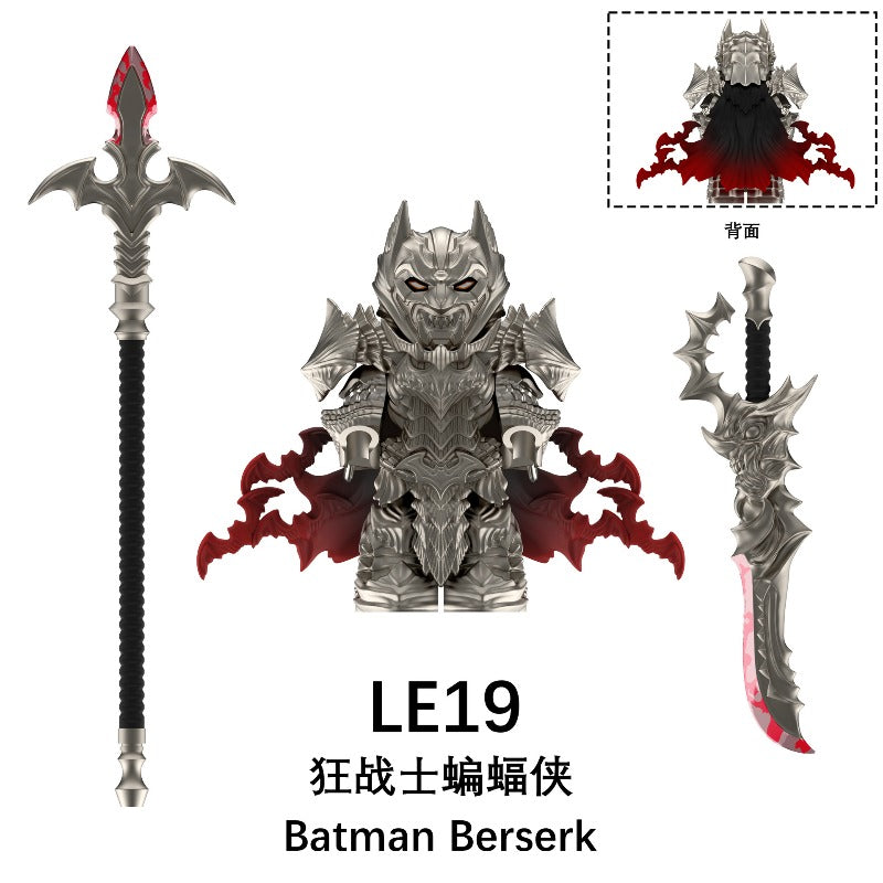 LE18—LE20 Berserker Batman Minifigures – Joy Bricks