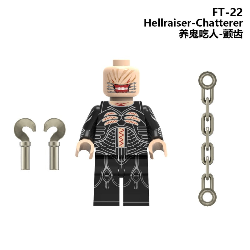 FT20-23 Halloween Horror Series Hellraiser Minifigures – Joy Bricks