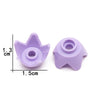 20pcs 39262 Eadgear Crown Eggshell with 5 Points and Center Stud