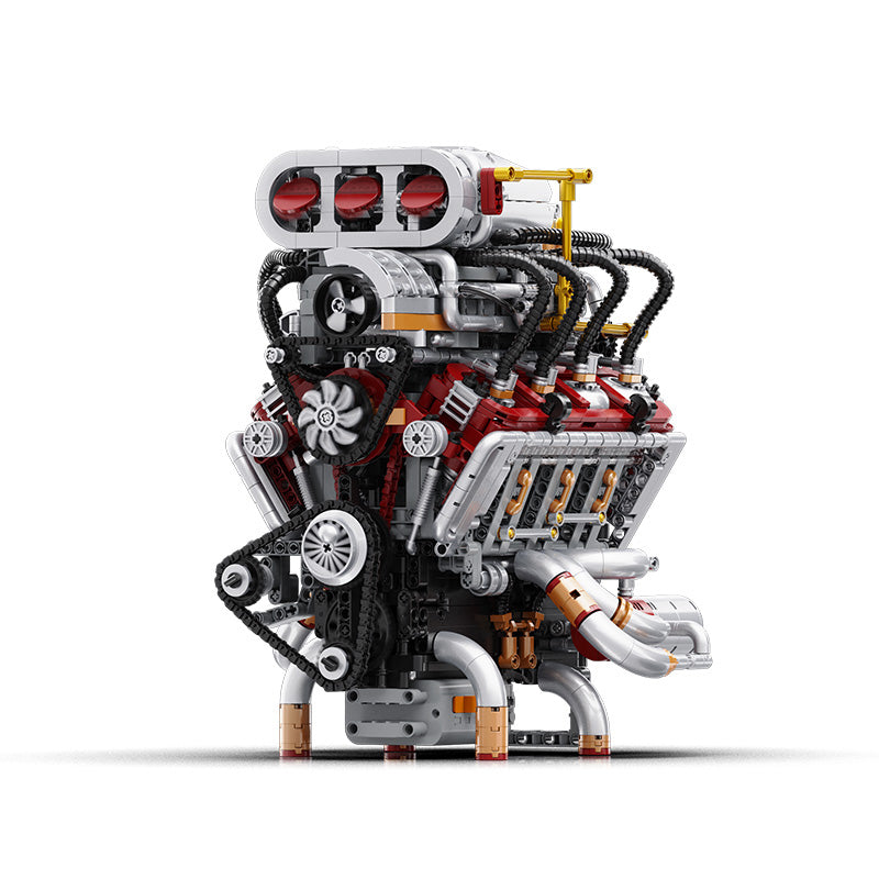 2347PCS EIKEE Y15001 V8 engine Dynamic version
