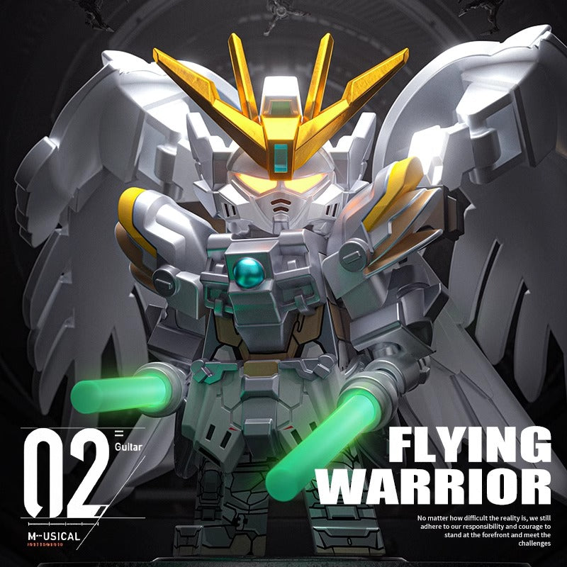 X001-003 Gundam Mech Flying Wing Warrior Minifigures – Joy Bricks