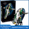 (Ship from US warehouse) 2970 pcs Jango Fett's Starship