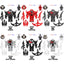 AF321-326 Superhero series Minifigures
