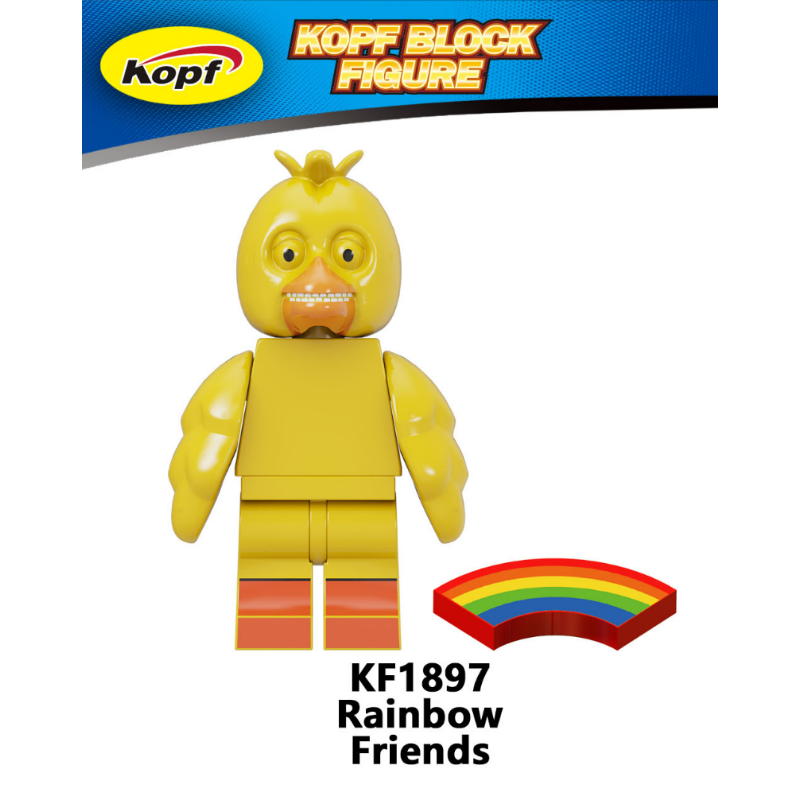 LEGO Rainbow Friends Sets, Unofficial LEGO minifigures