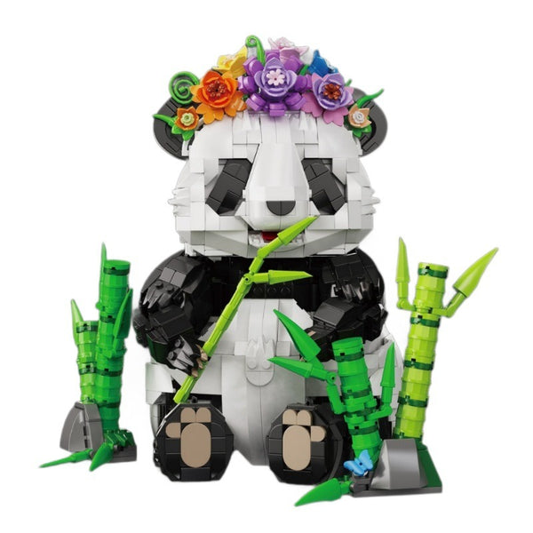 1501pcs KQIBOXXR KQ202 Bamboo Forest Giant Panda – Joy Bricks