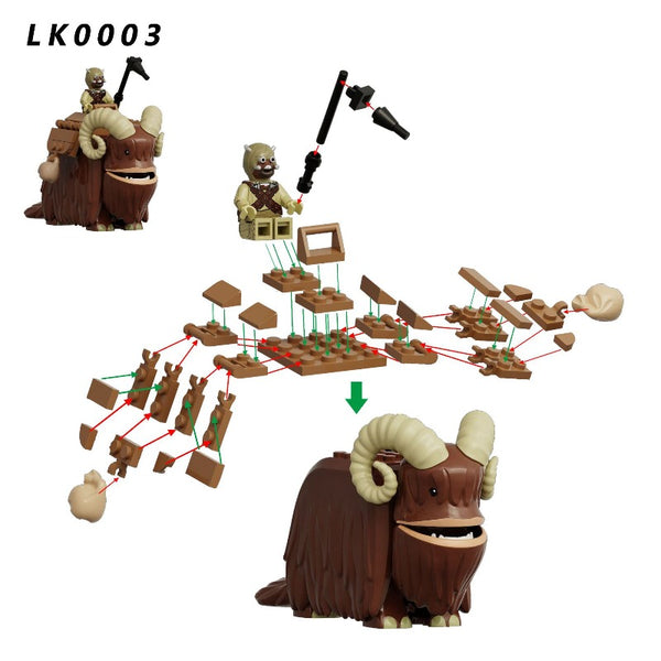LK0003 Star Wars series Bantha Minifigures – Joy Bricks