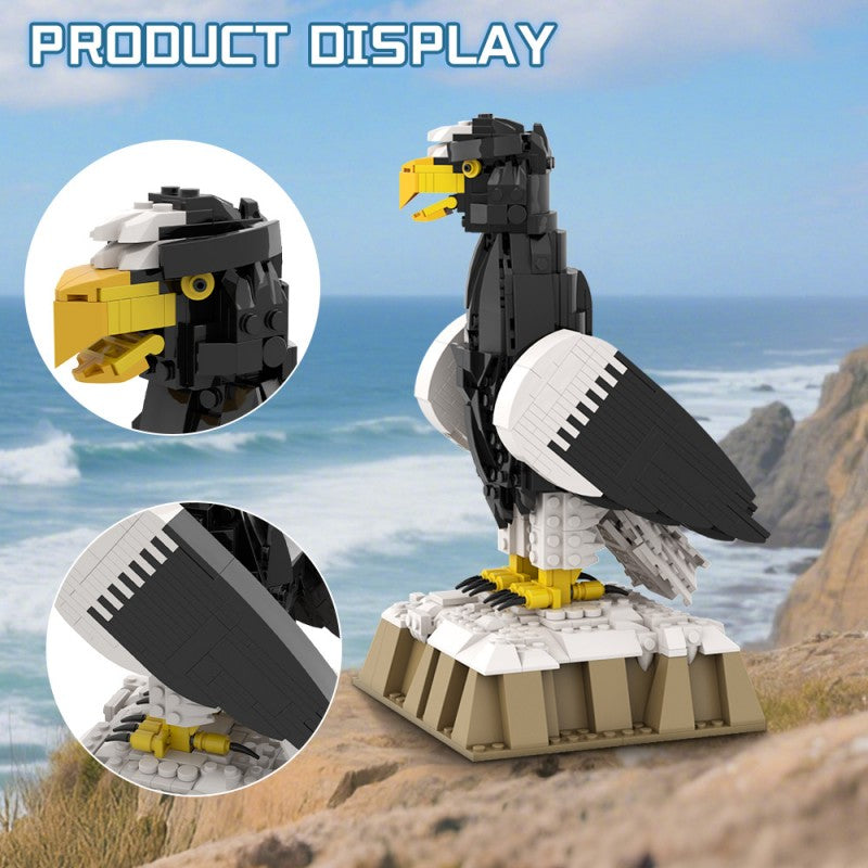 (Gobricks version) 781pcs MOC-211400 Steller's Sea Eagle
