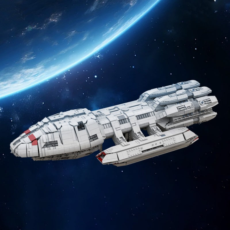(Gobricks version) 7164pcs MOC-217809 Battlestar Pegasus - UCS Scale