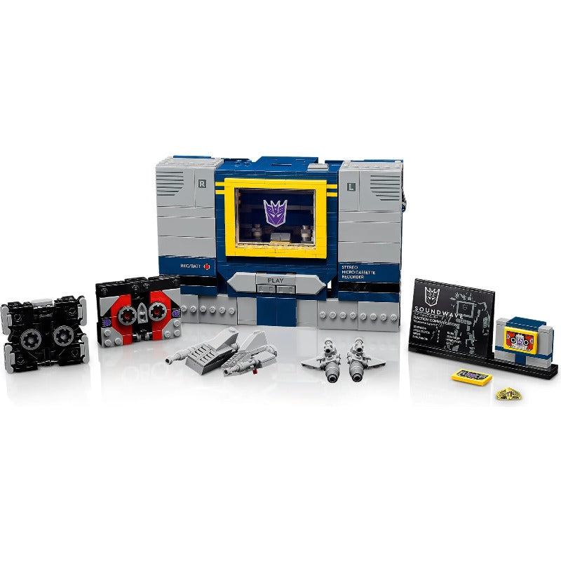 1505 pcs Transformers: Soundwave (without sound block)